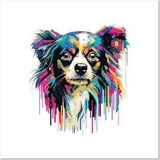 Chihuahua Dog Pet World Animal Lover Furry Friend Abstract Posters and Art